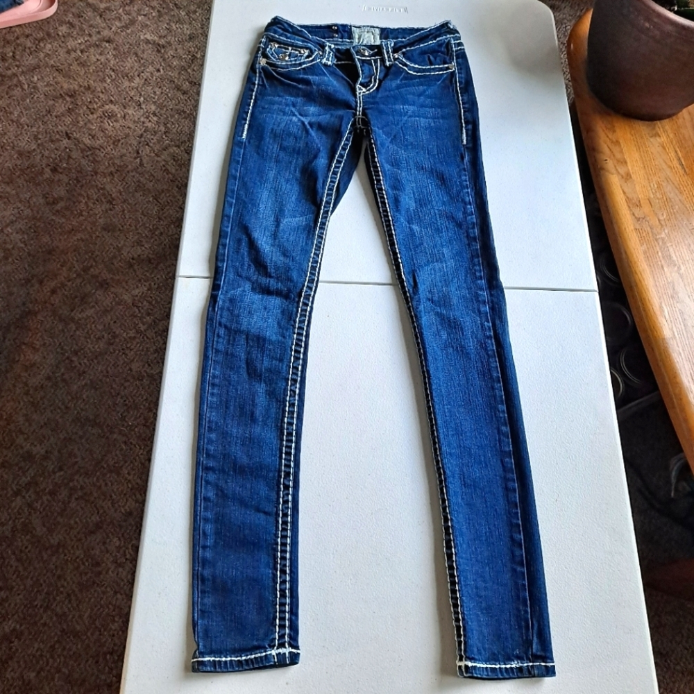 L.A. Idol Dark Blue Skinny Jeans